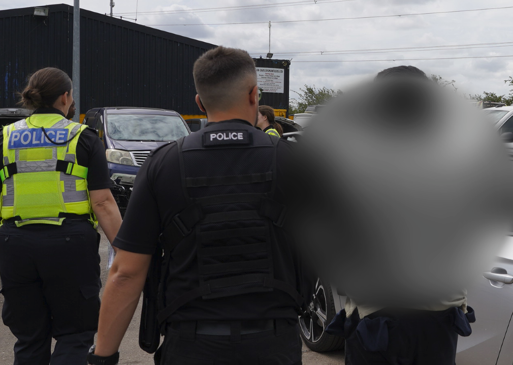 Two men were arrested